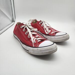 Converse All Star Chuck Taylor Shoes Sneakers Red Woman’s Size 9 /Mens 7 Lace Up